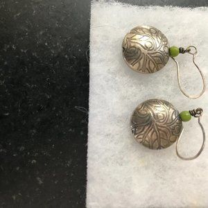 Silver earings